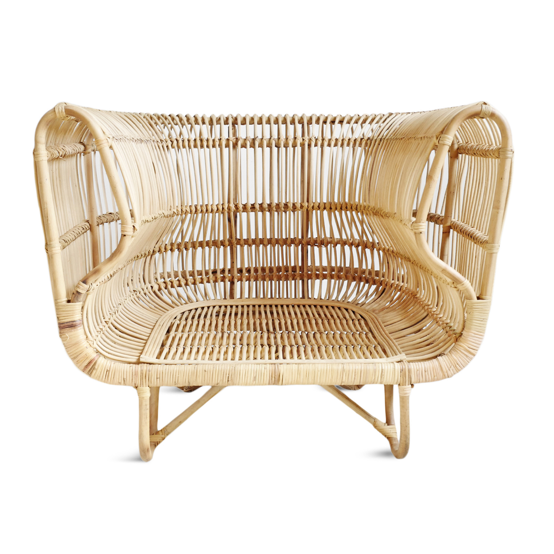 Raw Bamboo Mantra Club Chair