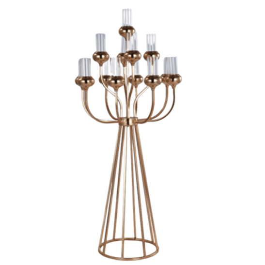 Noor candelabra – Silver Available for sale