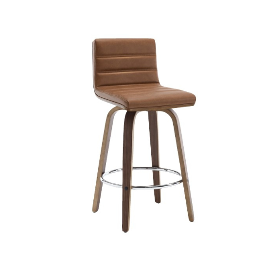 Caramel counter stool – Brown