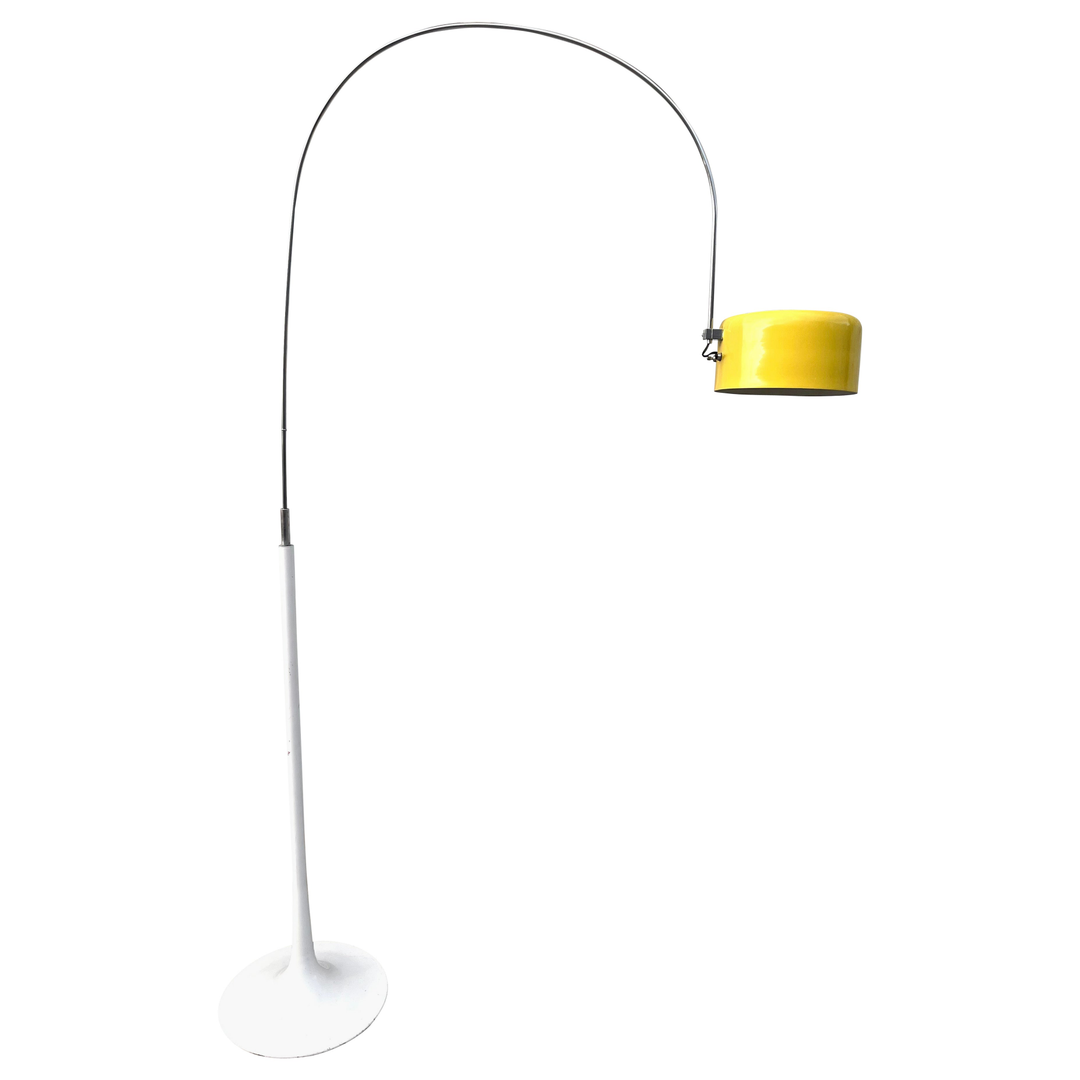 Mid Century Modern Floor Lamp in the Joe Colombo Style. Circa 1970s