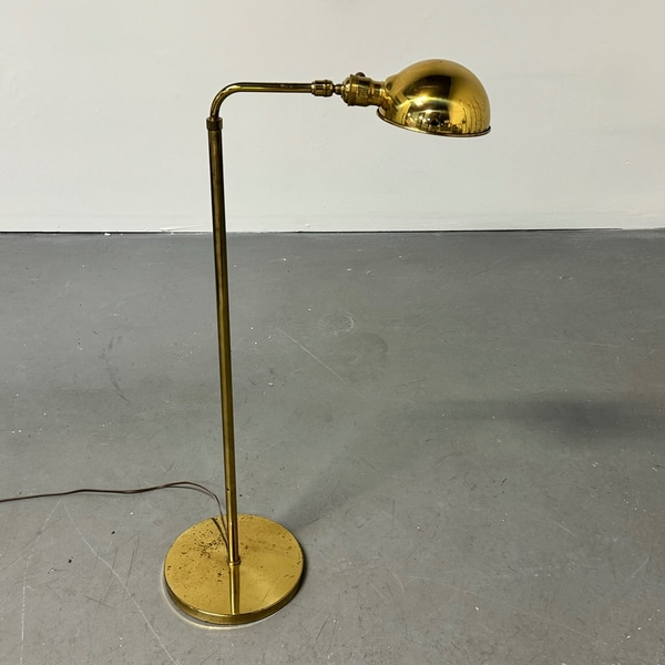 Brass Reading Floor Lamp
