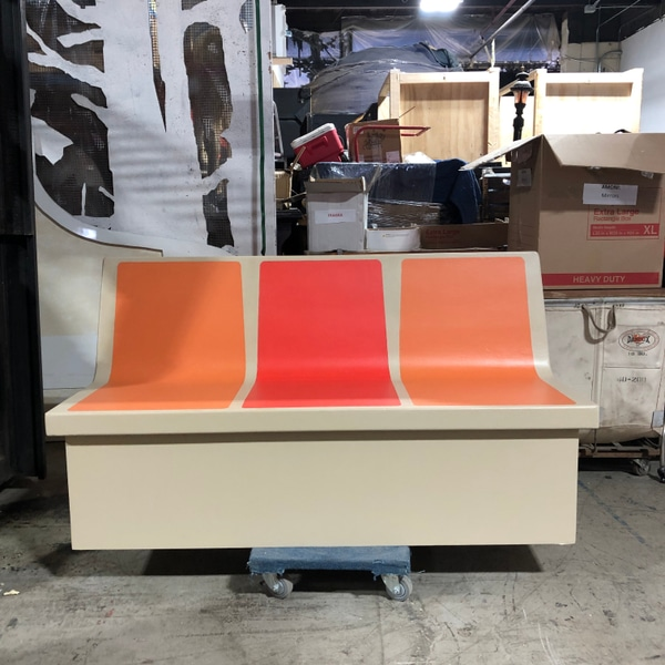 NYC Subway Car Bench - Three Seater