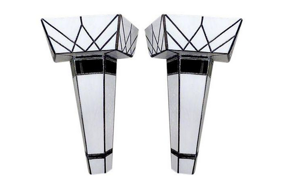 Art Deco Style Sconces – A Pair