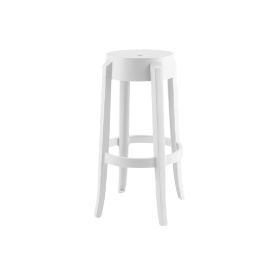Charles bar stool – White