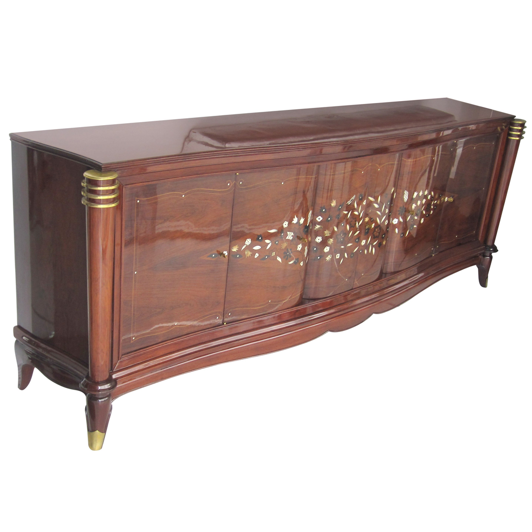 French Art Deco Buffet in the Style of Jules Leleu