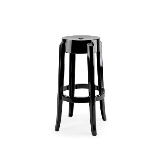 Charles bar stool – Black