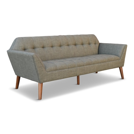 Grey Green Tweed Sofa