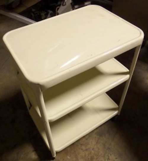 VINTAGE MEDICAL ROLLING TABLE