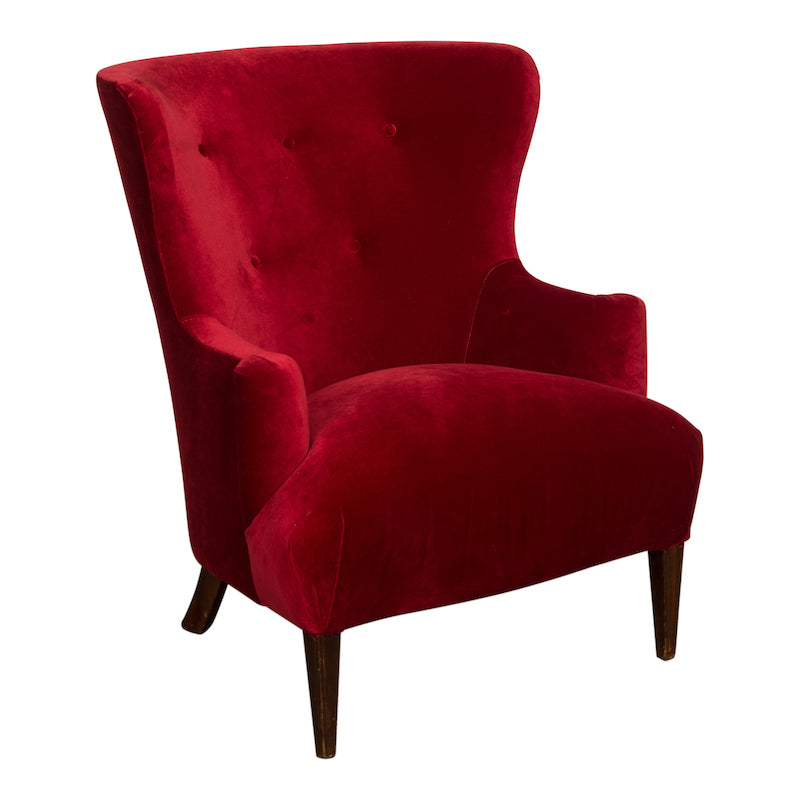 Sangria Wingback Chair
