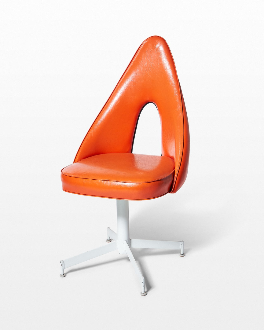 Cog Orange Swivel Chair