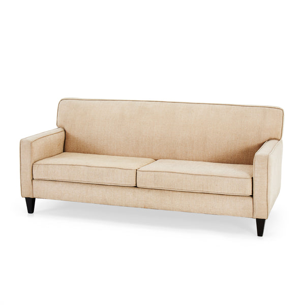 Beige Contemporary Sofa