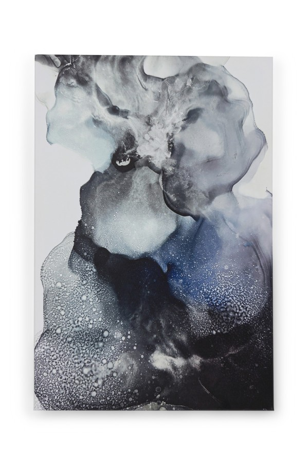 American Contemporary Embellished Canvas Print Titled: "A New Beginning"