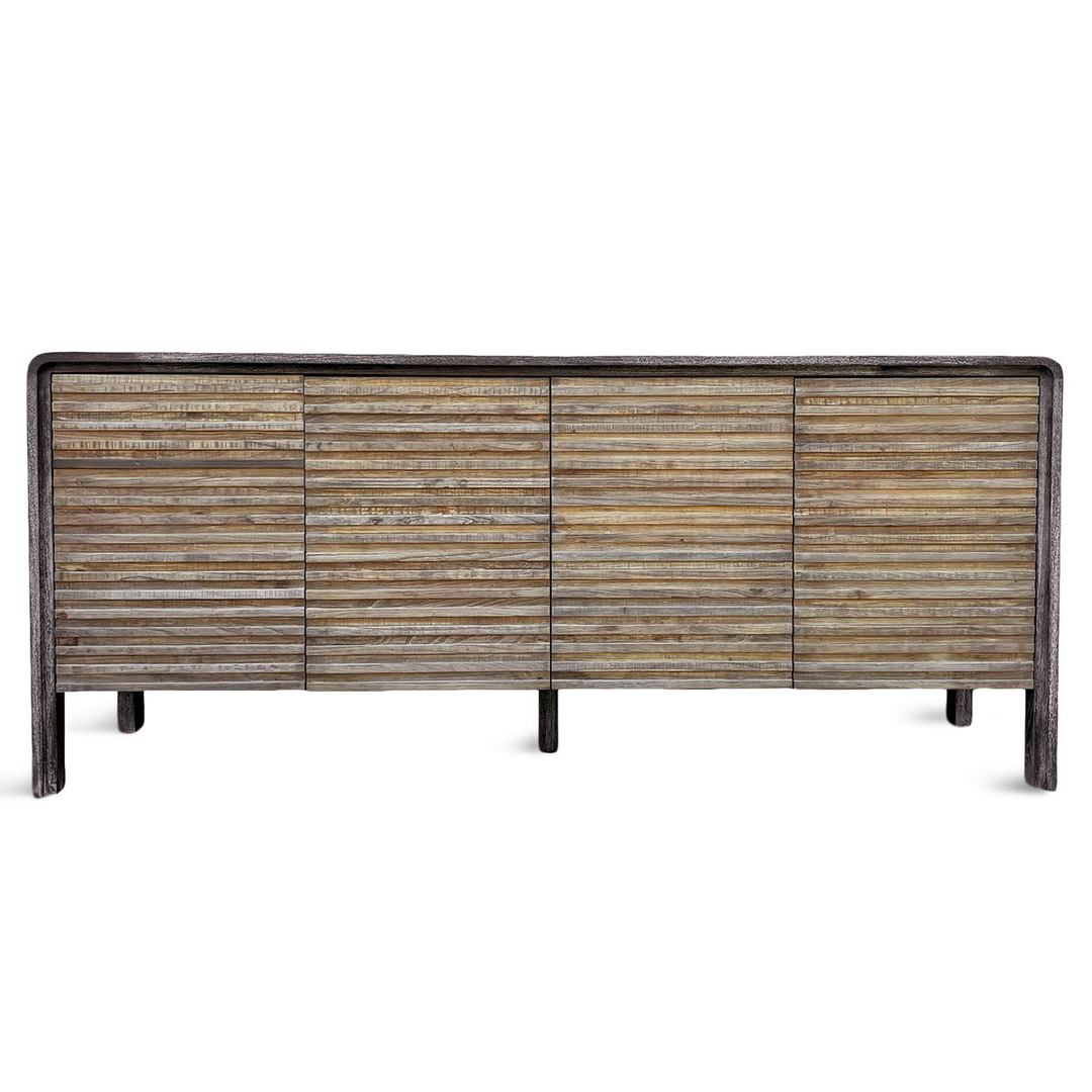 Modern Two Wood Sideboard