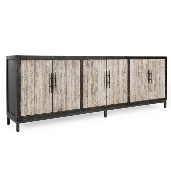 Lisbon reclaimed wood cabinet
