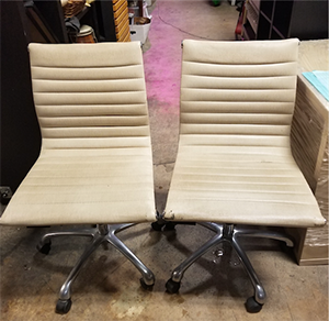 White Eames Style Office Chair