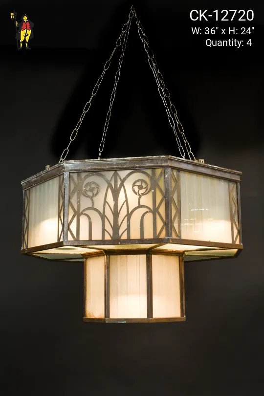3' Federal Hanging Lantern