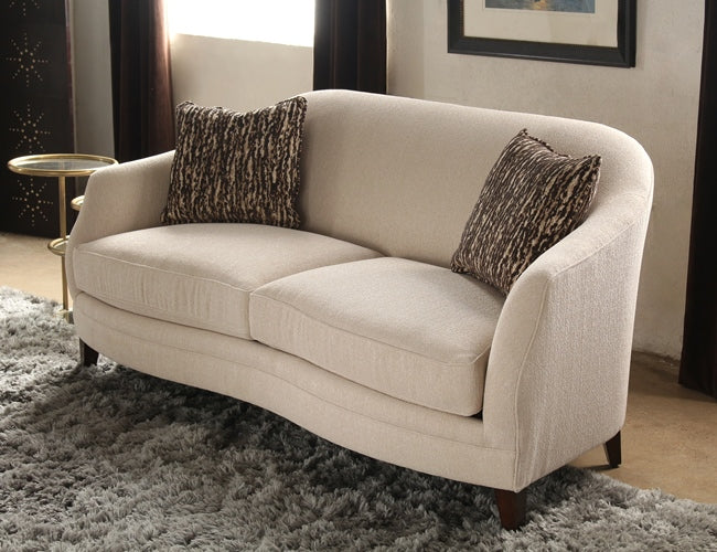 Carrie Loveseat in Sand