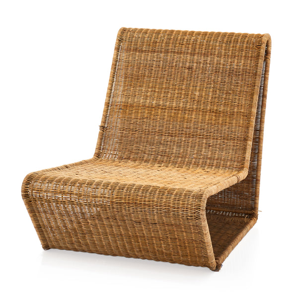 Wicker Miller Fong Straight Back Chair