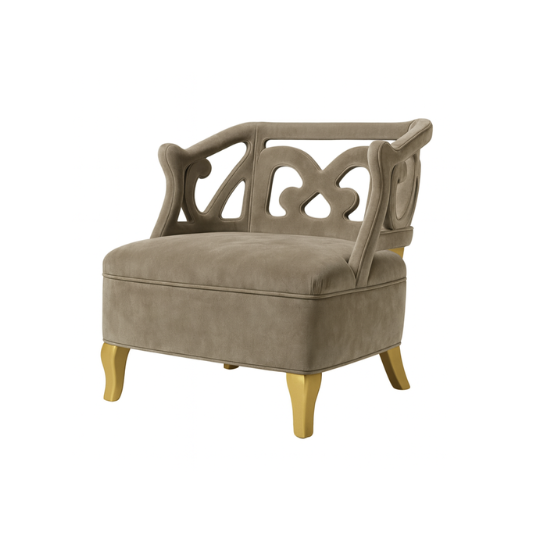 Barok chair – Taupe