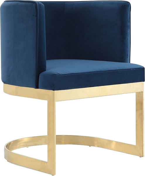 Ceets Blue Aura Accent Dining Chair