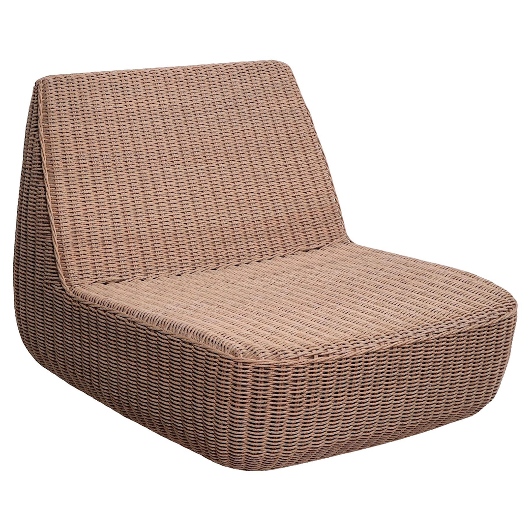 Sculptural Post Modern Omada Wicker Lounge Chair by Mark Gabbertas for Gloster