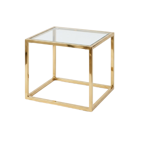 Buck side table – Gold