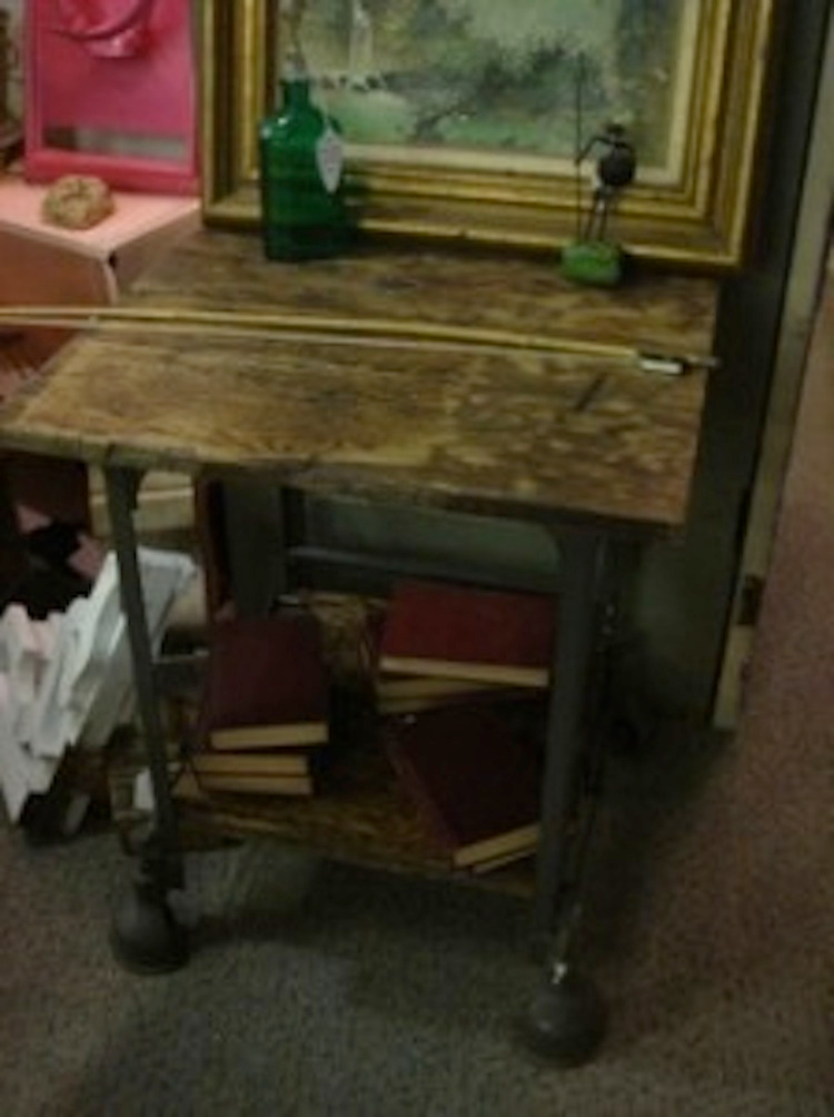 VINTAGE TYPEWRITER TABLE