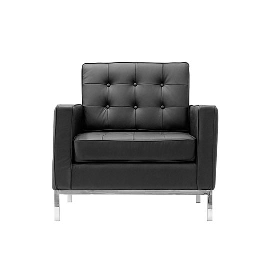 Flow armchair – Black