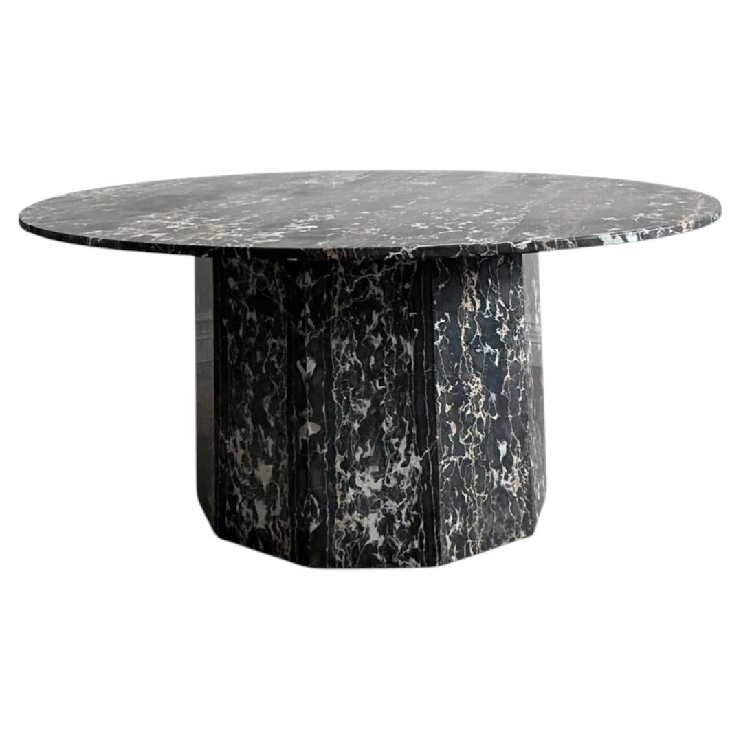 Vintage Italian Marble Dining Table