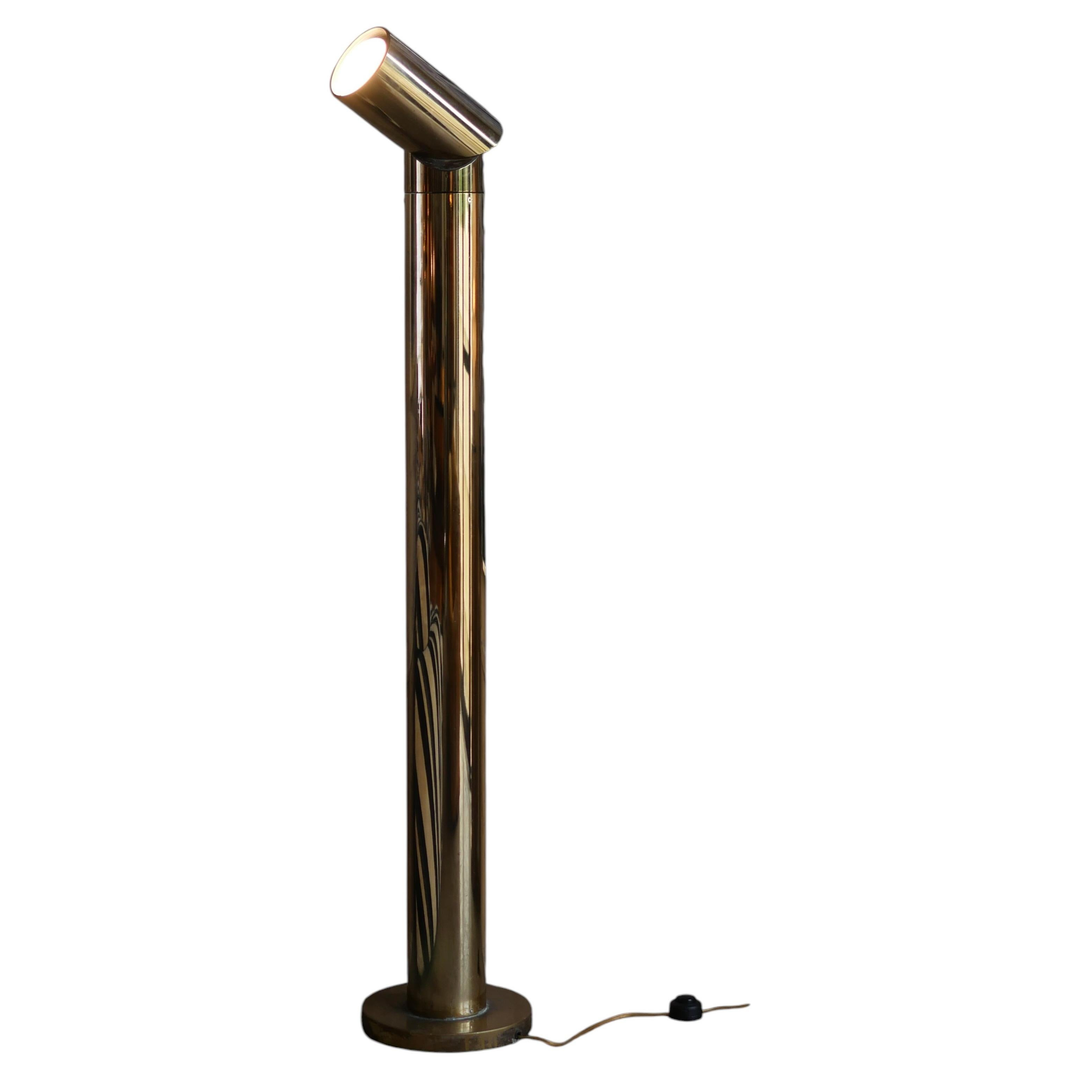 1970s Floor Lamp with Adjustable Head