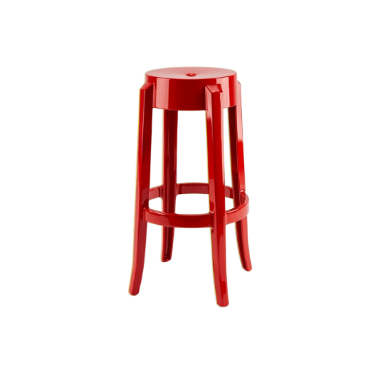 Charles bar stool – Red