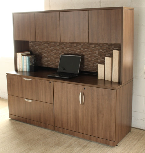 Walnut Office Credenza