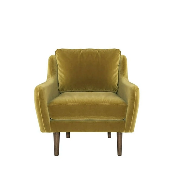 Chartreuse Accent Armchair