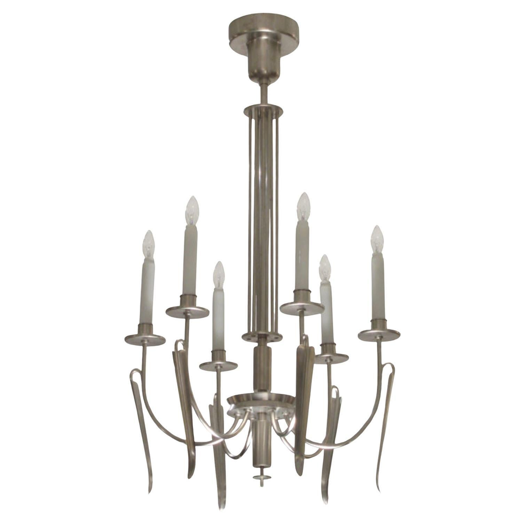 Art Deco Period Eight Arm Chandelier Germany circa 1930