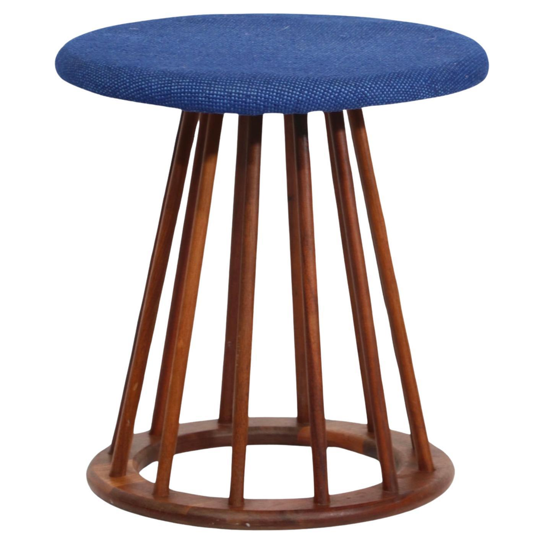 Architectural Mid Century Arthur Umanoff Stool c 1960's