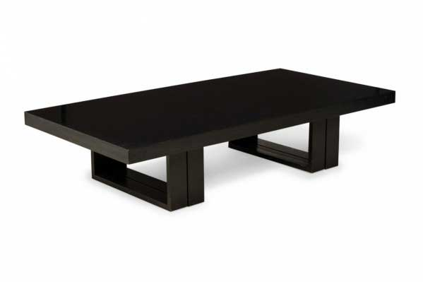 American Mid-Century Ebonized Coffee Table