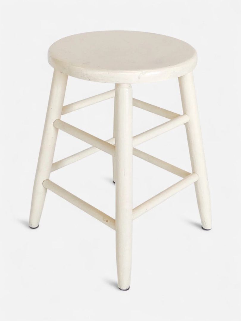 CREAM STOOL