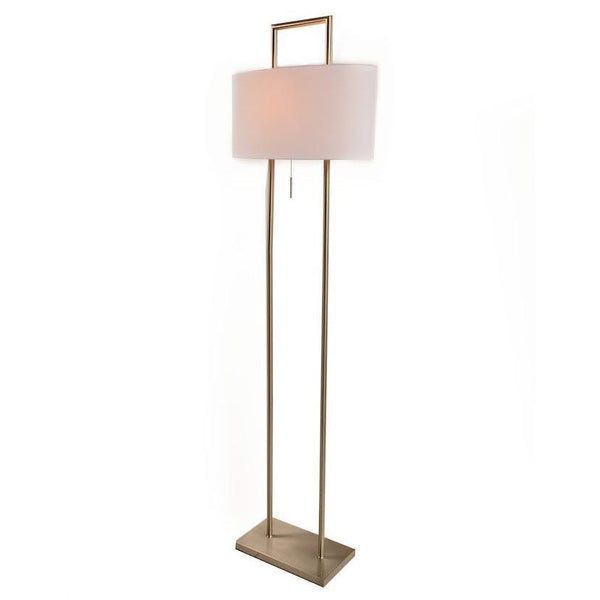 Silver Adesso Floor Lamp