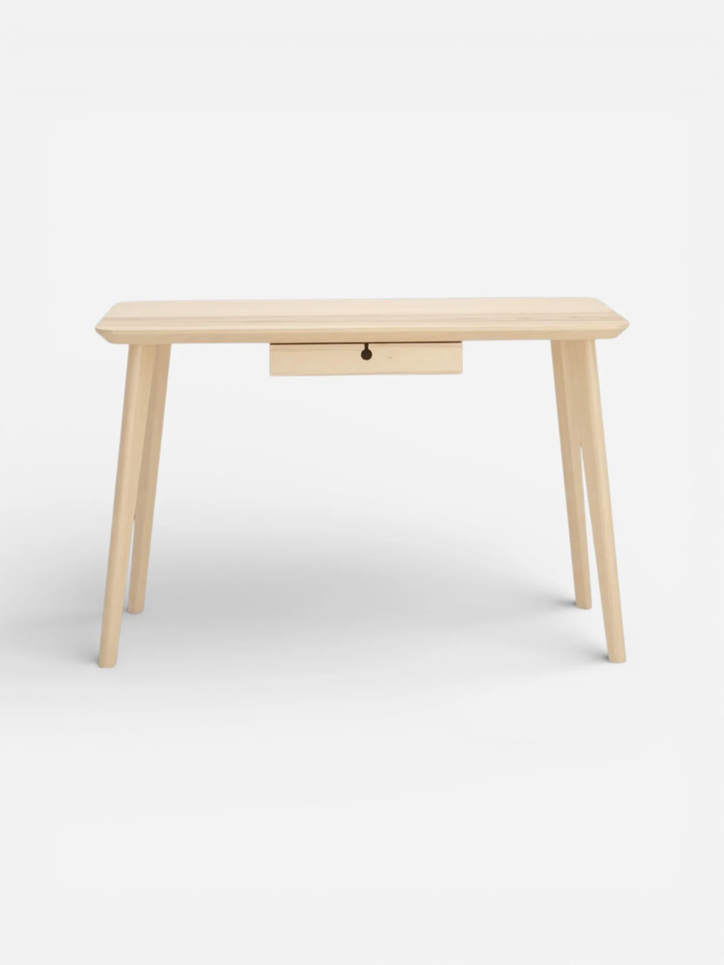LIGHT WOOD DESK WITH ASH VENEER