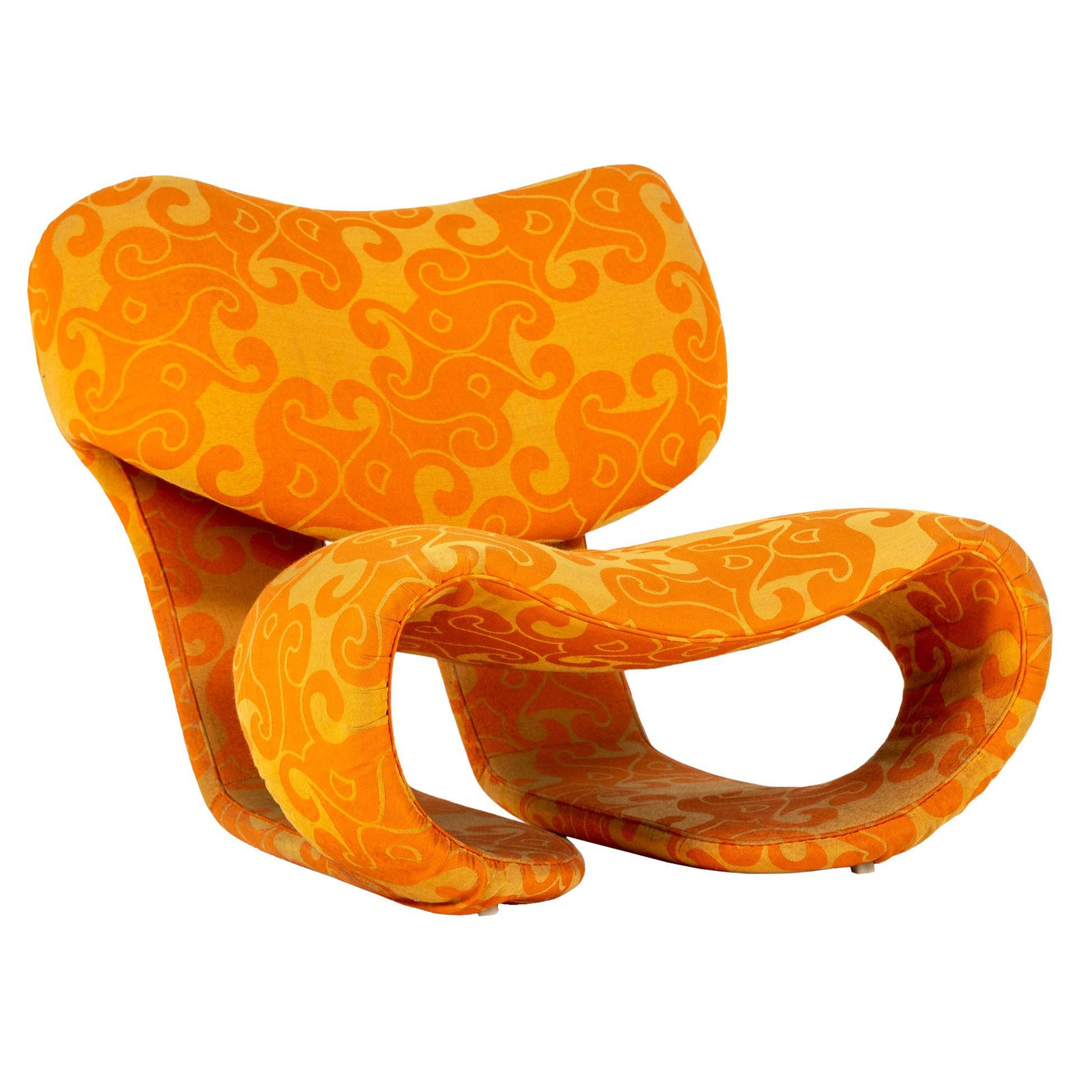 Scultura 190 Lounge Chair by Vittorio Introini for Saporiti