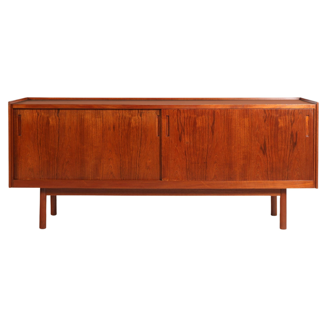Danish Modern Credenza in Teak by J. Clausen for Brande Mobelfabrik, c. 1960s