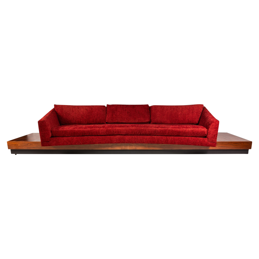 Expansive 12-Foot Platform Sofa by Adrian Pearsall for Craft Associates, 1960s