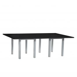 8ft Table, Black Top