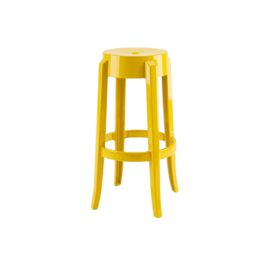 Charles bar stool – Yellow