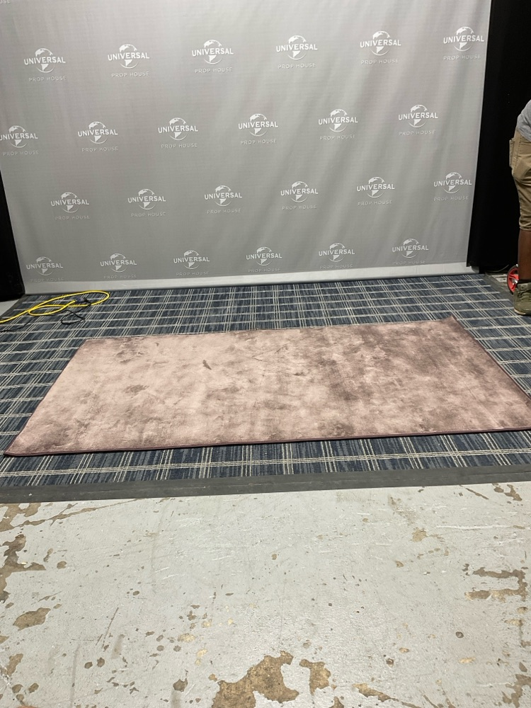 Maroon 7' By 4' Area Rug, Drapery, Maroon, Area Rug, RUGS, No Visible Wear And Tear, 7', 4', UNIVERSAL