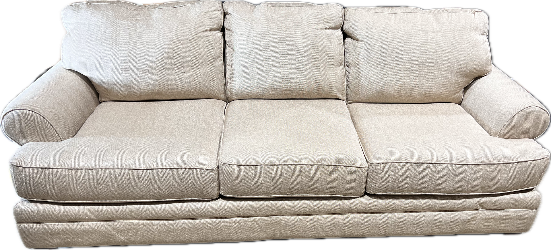 Wheat Tweed Sofa
