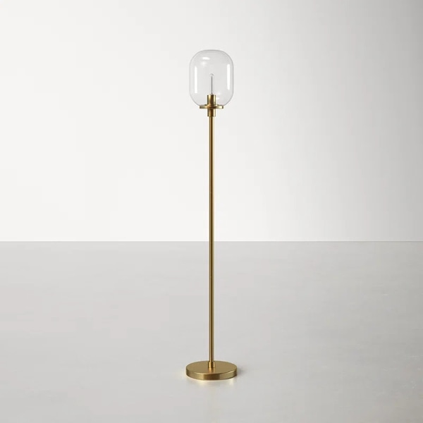 Boylston Brass Floor Lamp
