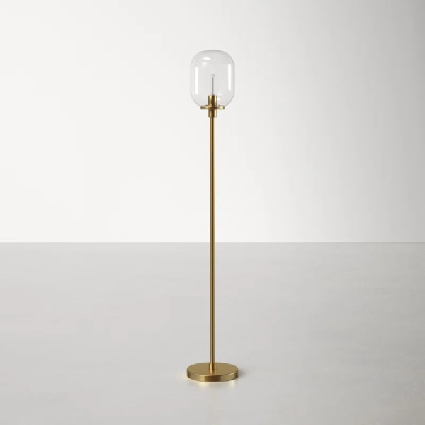 BOYSTON FLOOR LAMP - BRASS