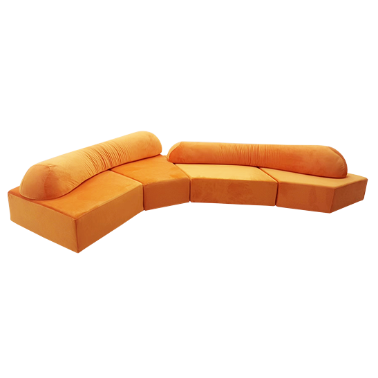So far away modular sofa – Orange