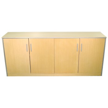 Credenza- Blonde Oak, 4 Door